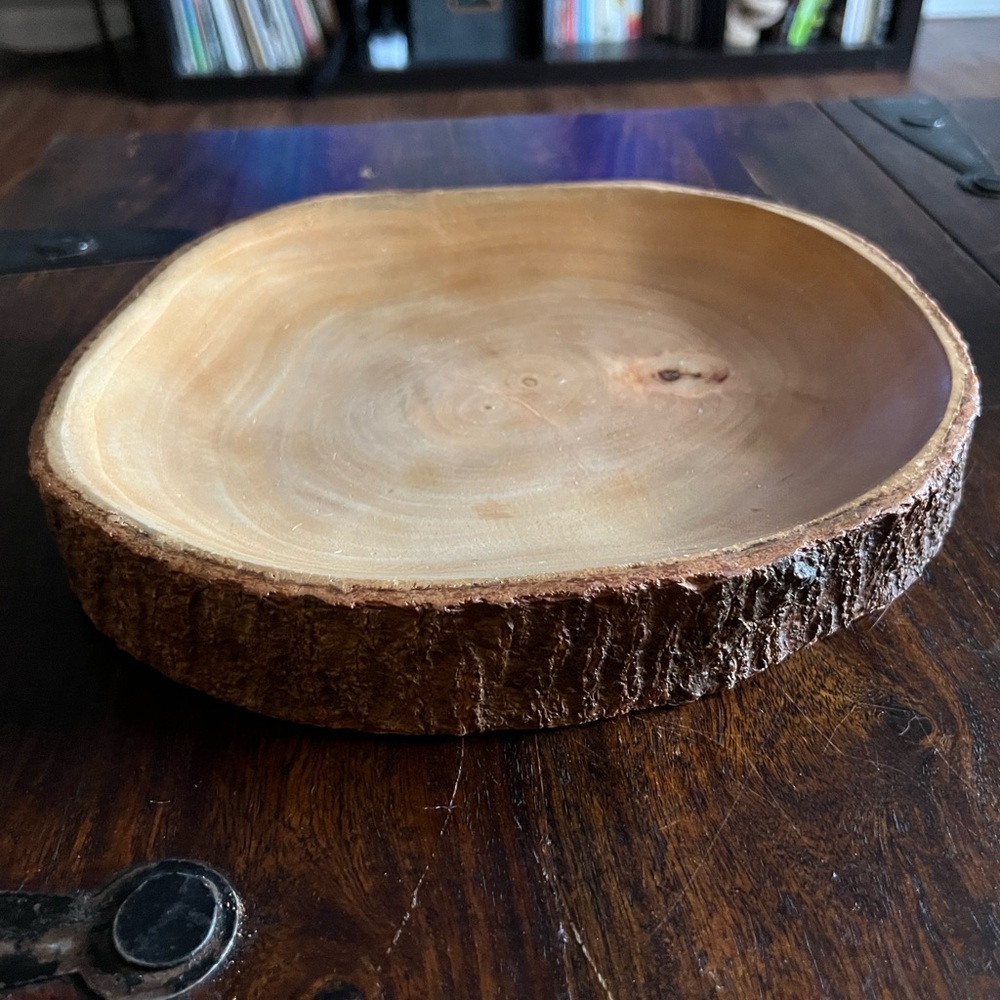 Wooden Catch-All Dish